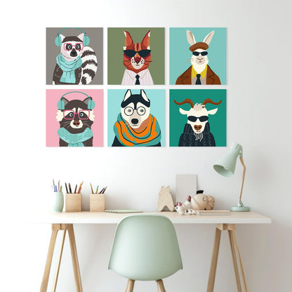 Hipster Animals in Shades mini board kit – image 22