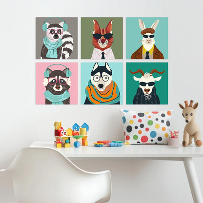 Hipster Animals in Shades mini board kit – image 23