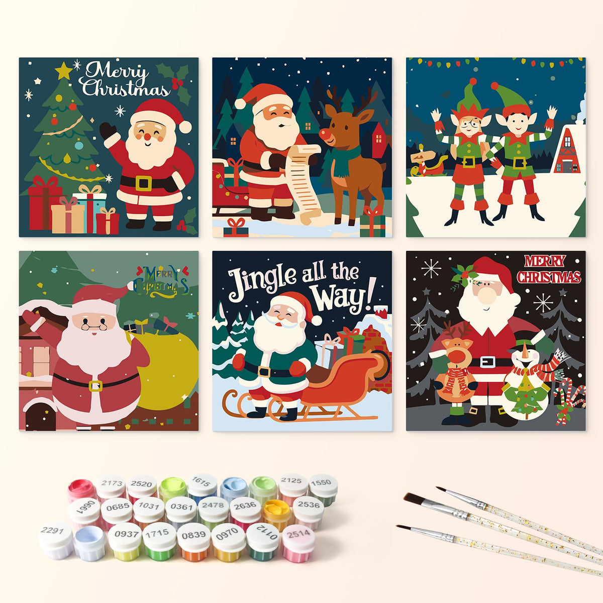 Santa's List and Busy Elves mini board kit – image 3