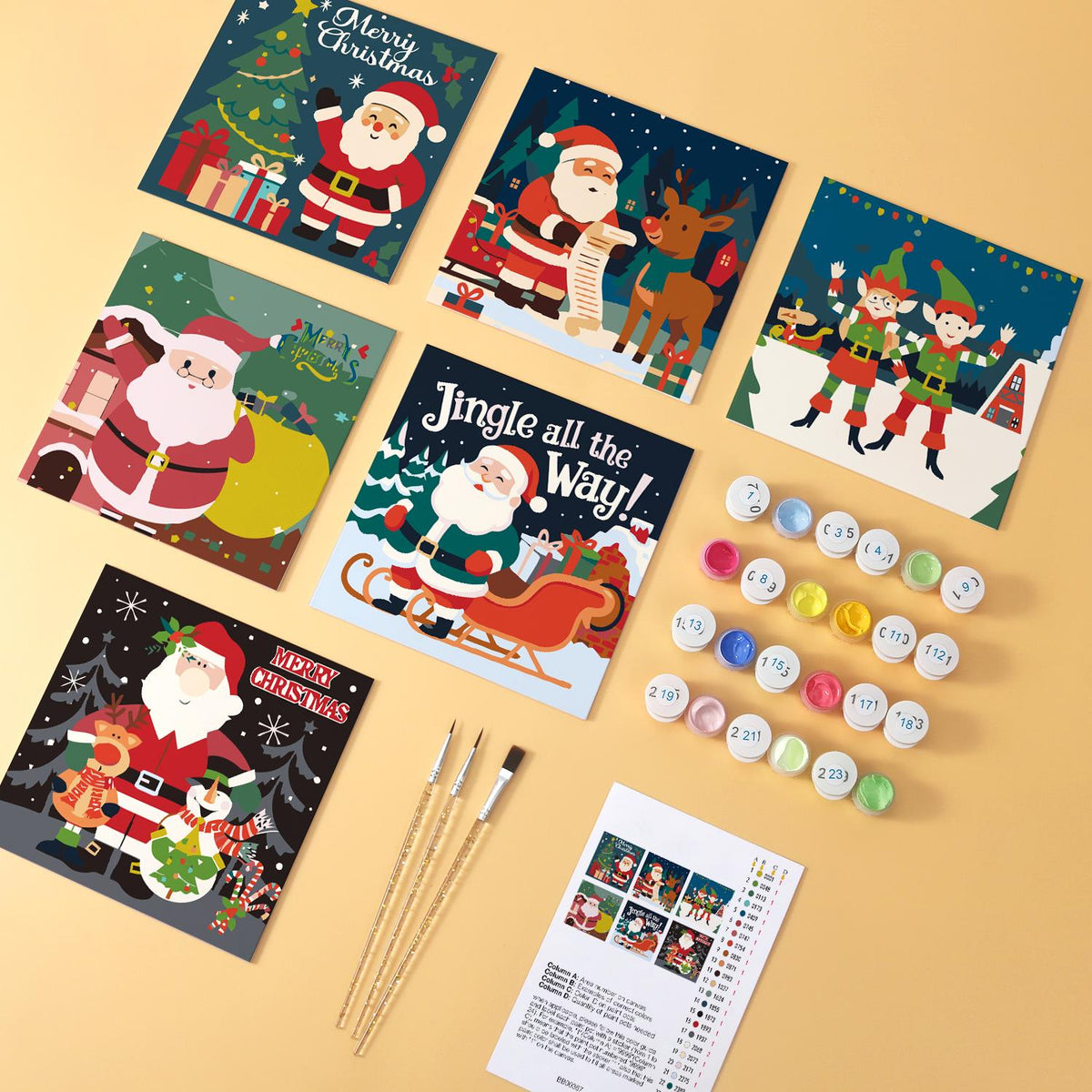 Santa's List and Busy Elves mini board kit – image 5