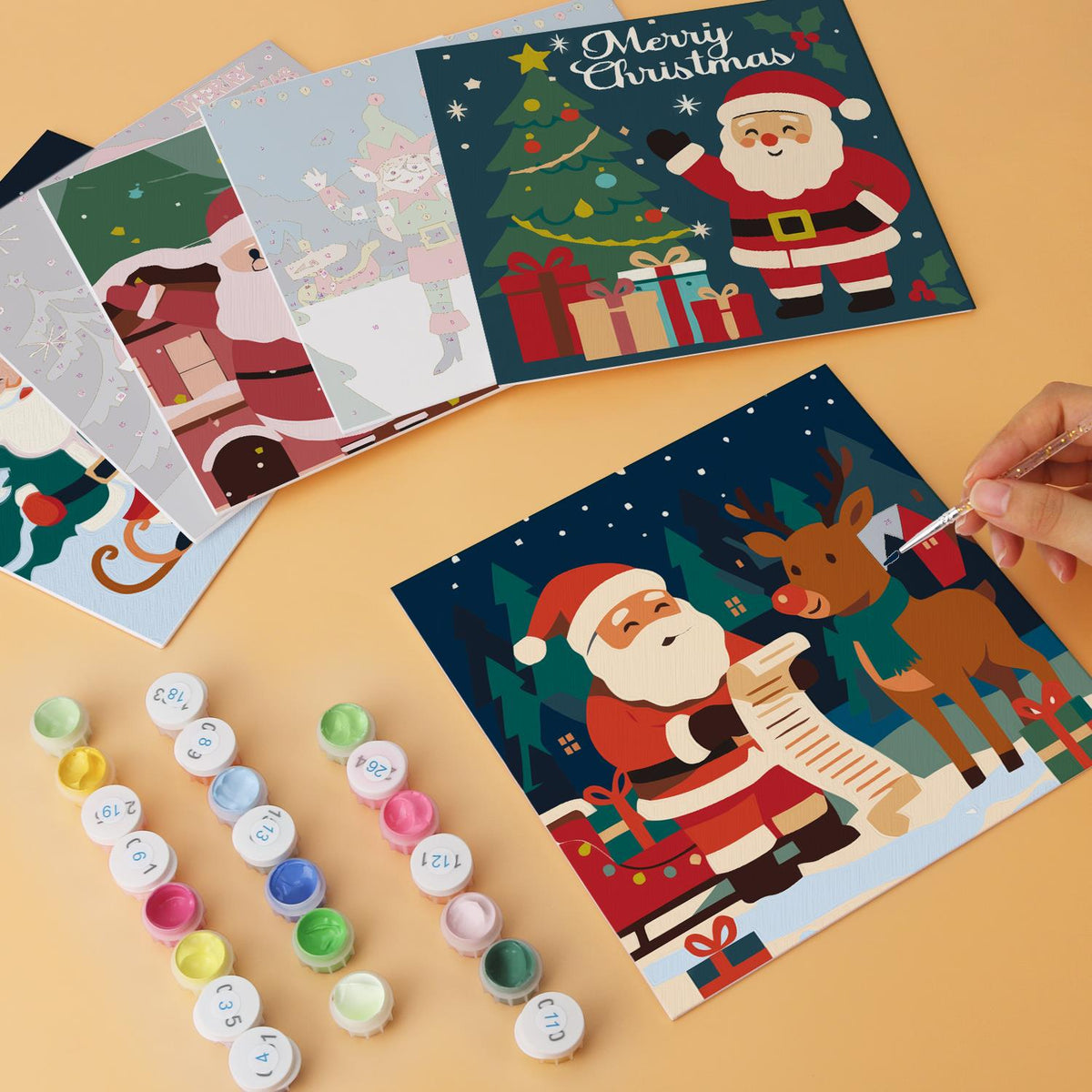 Santa's List and Busy Elves mini board kit – image 6