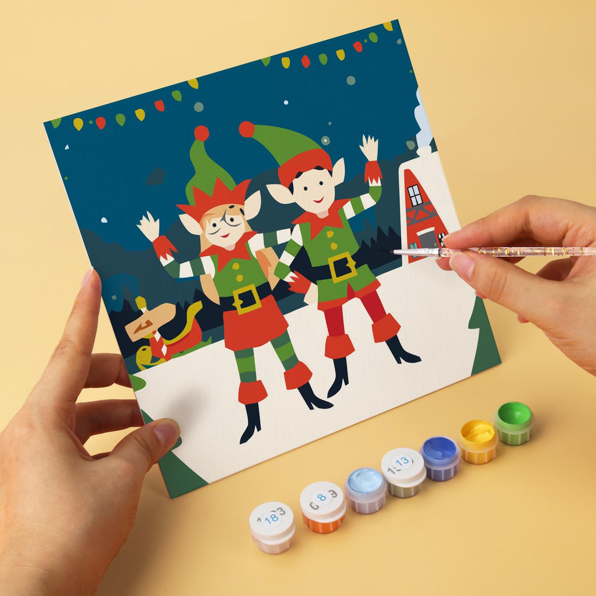 Santa's List and Busy Elves mini board kit – image 8