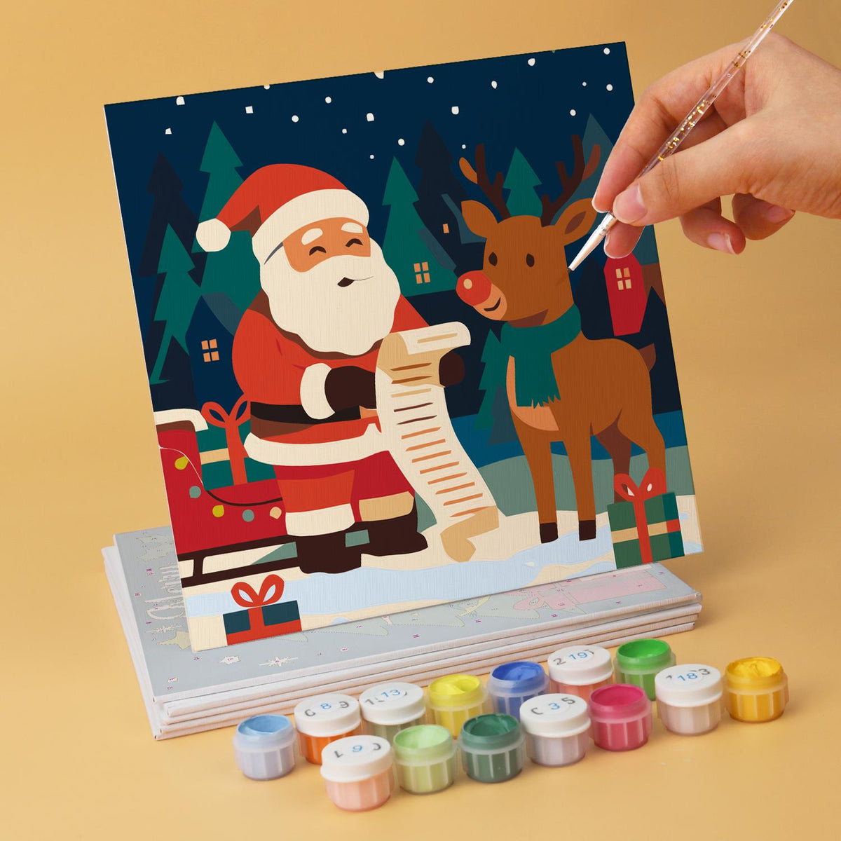 Santa's List and Busy Elves mini board kit – image 12