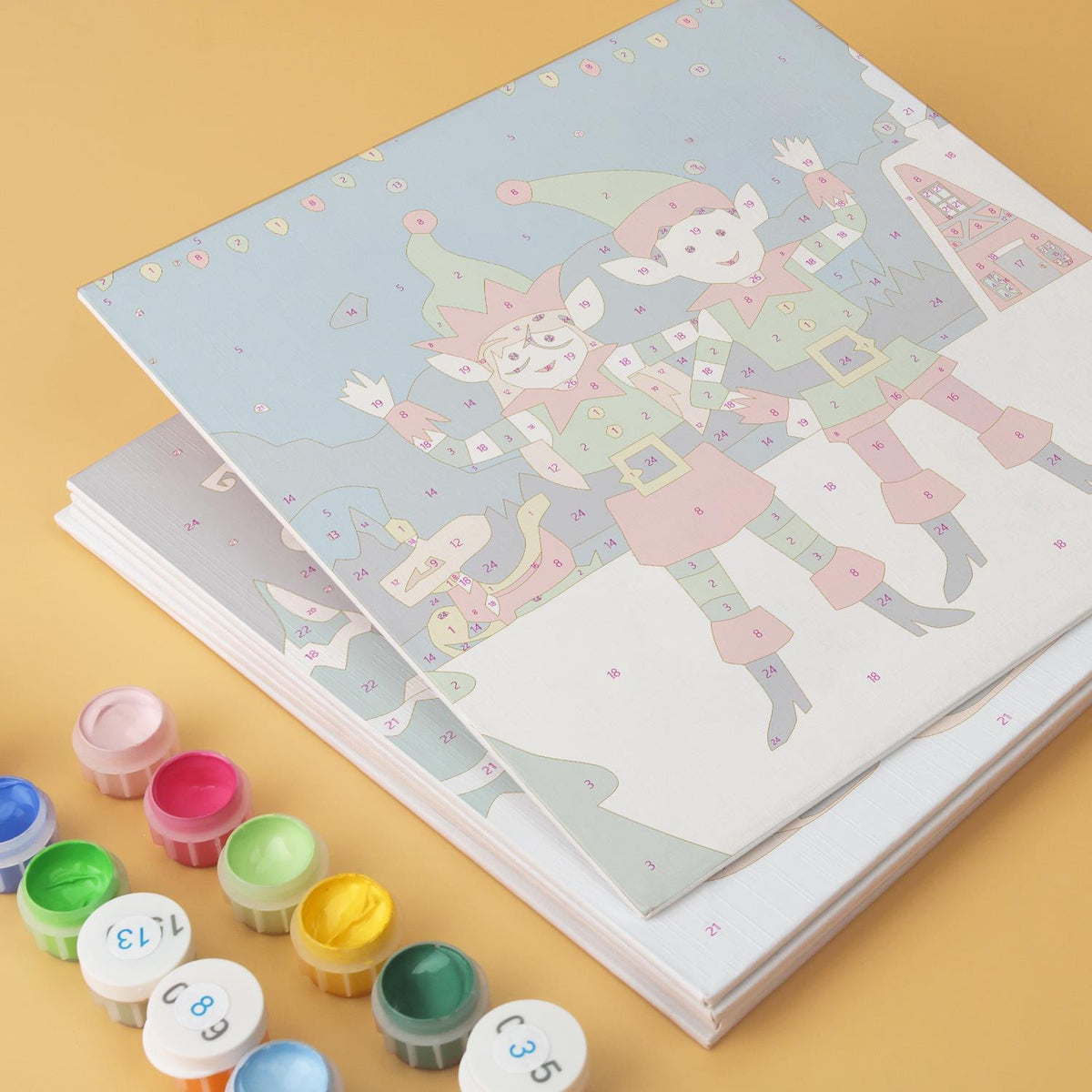 Santa's List and Busy Elves mini board kit – image 13