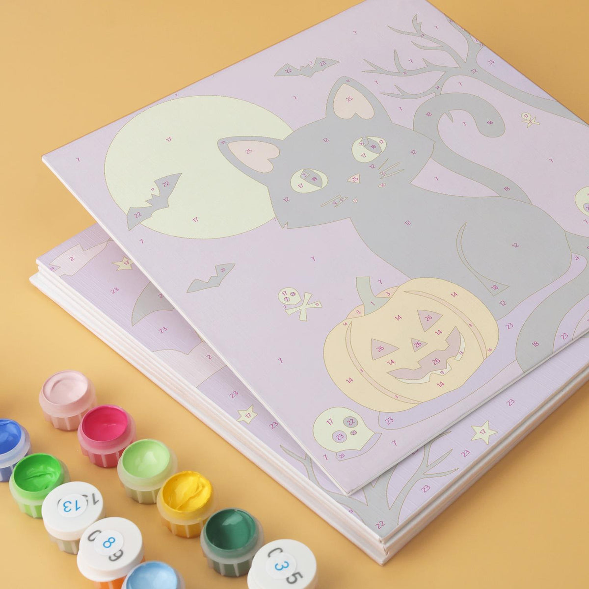 Spellbook and Candle Black Cats mini board kit – image 13