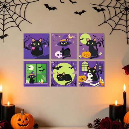 Spellbook and Candle Black Cats mini board kit – image 23