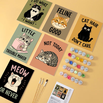 Cat Hair Don't Care Slogans mini board kit – image 5