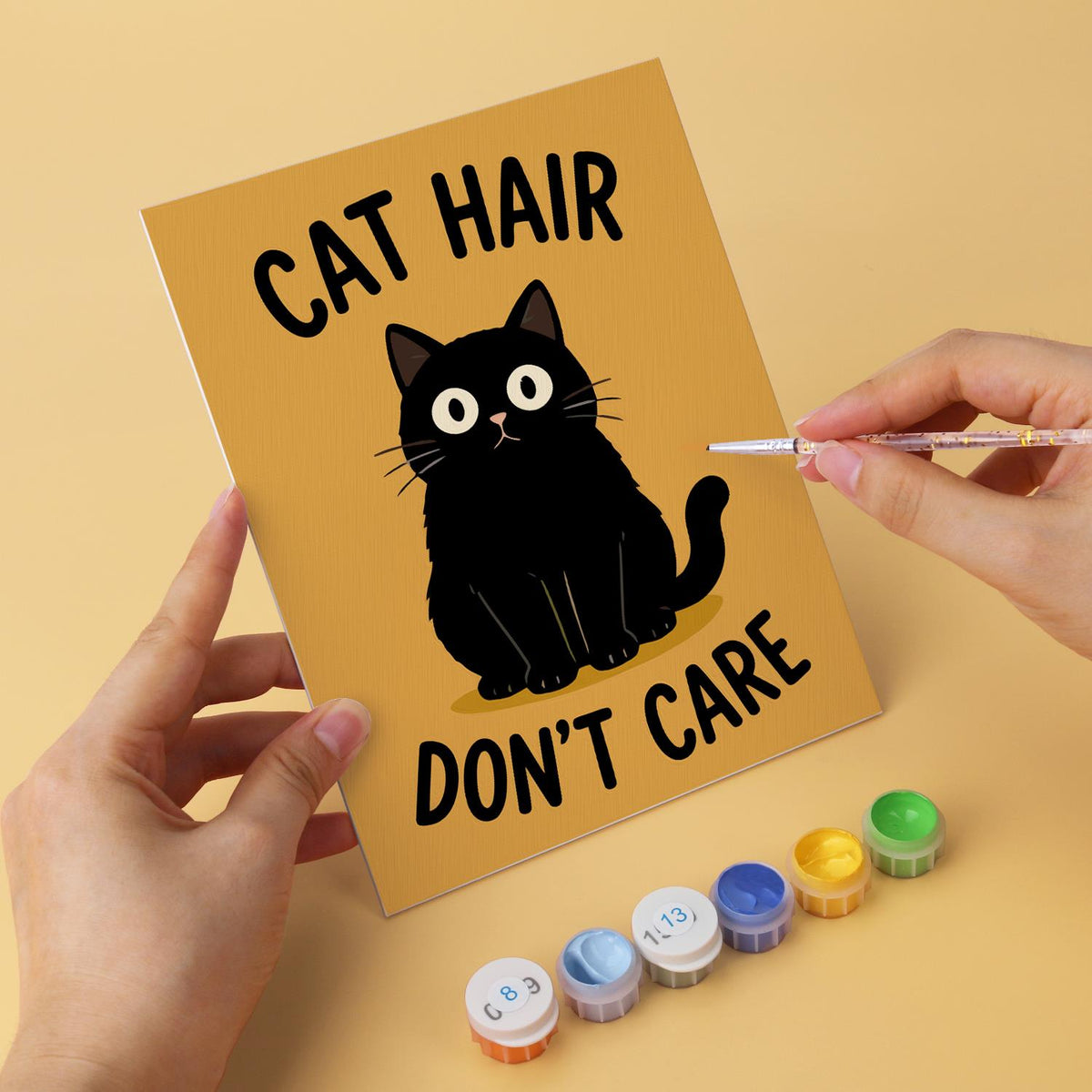 Cat Hair Don't Care Slogans mini board kit – image 8