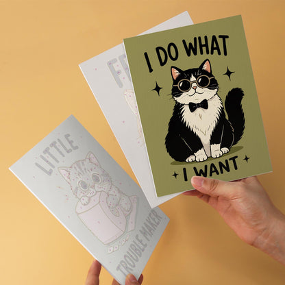 Cat Hair Don't Care Slogans mini board kit – image 11