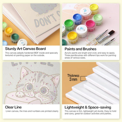 Cat Hair Don't Care Slogans mini board kit – image 18
