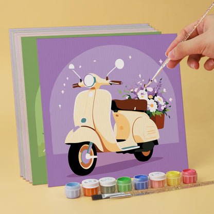 Flower-Laden Vintage Journeys mini board kit – image 4