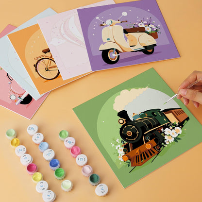 Flower-Laden Vintage Journeys mini board kit – image 6