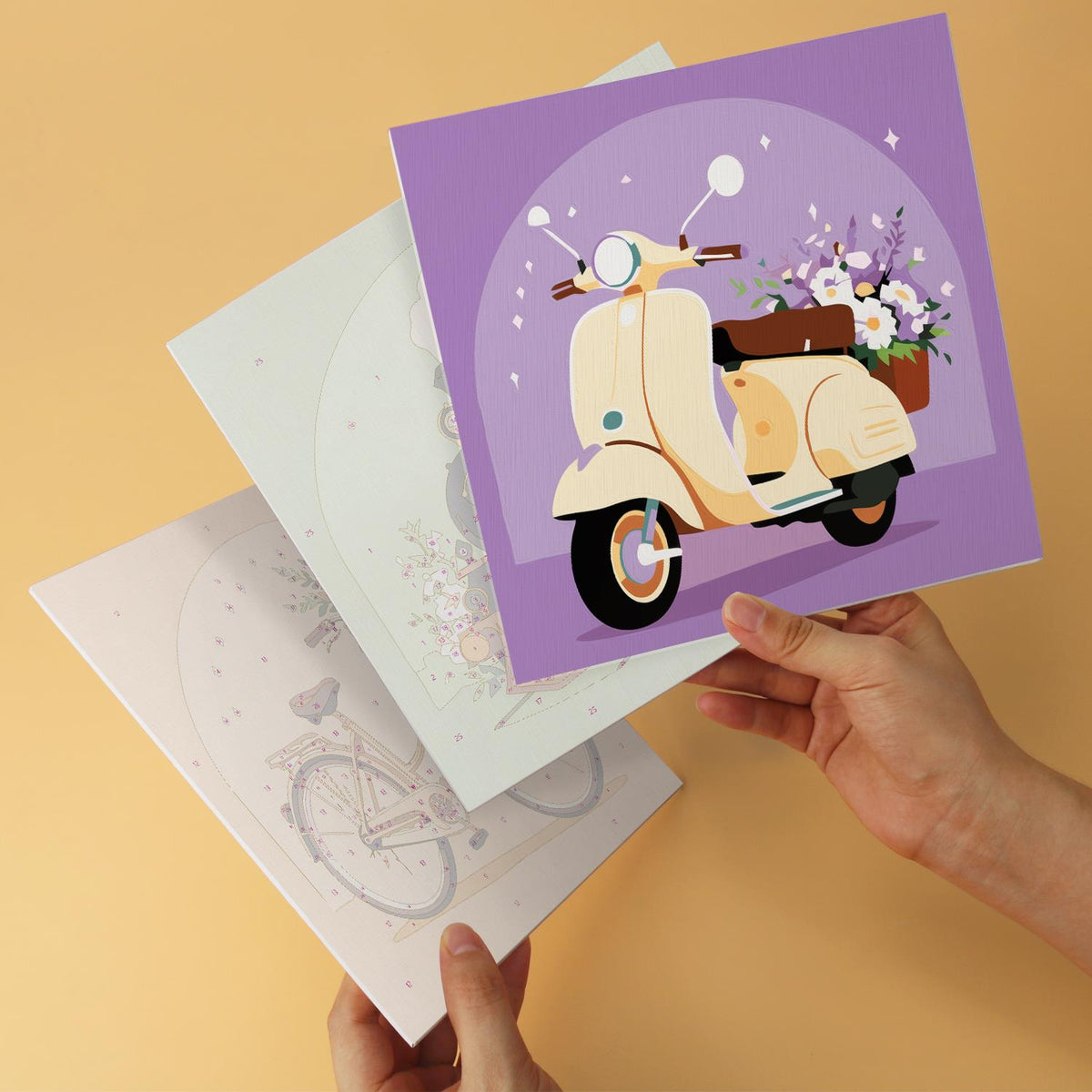 Flower-Laden Vintage Journeys mini board kit – image 11