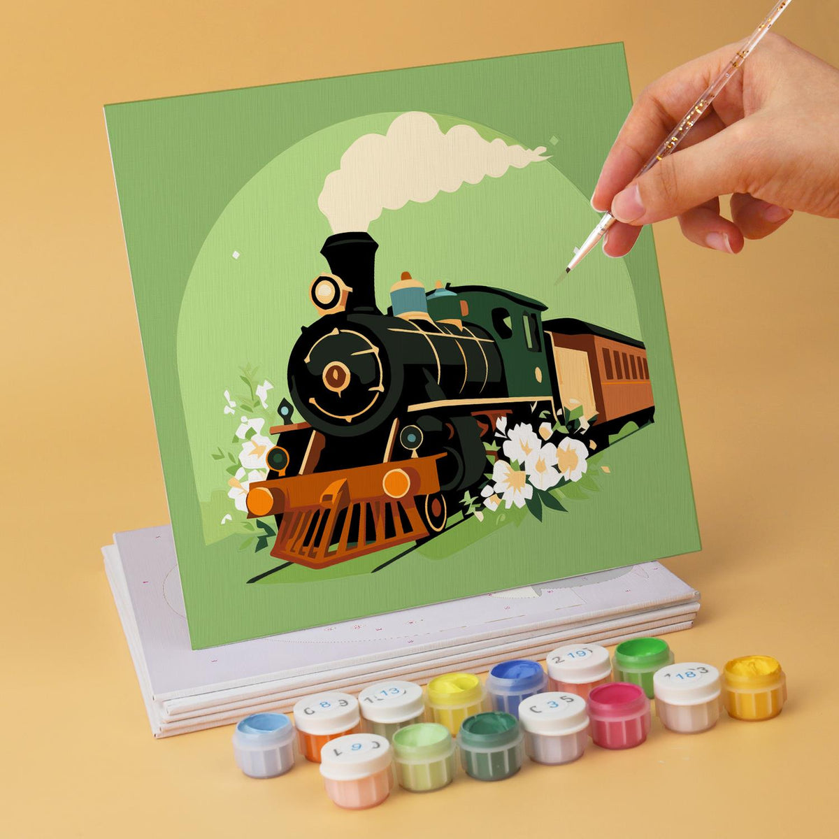 Flower-Laden Vintage Journeys mini board kit – image 12