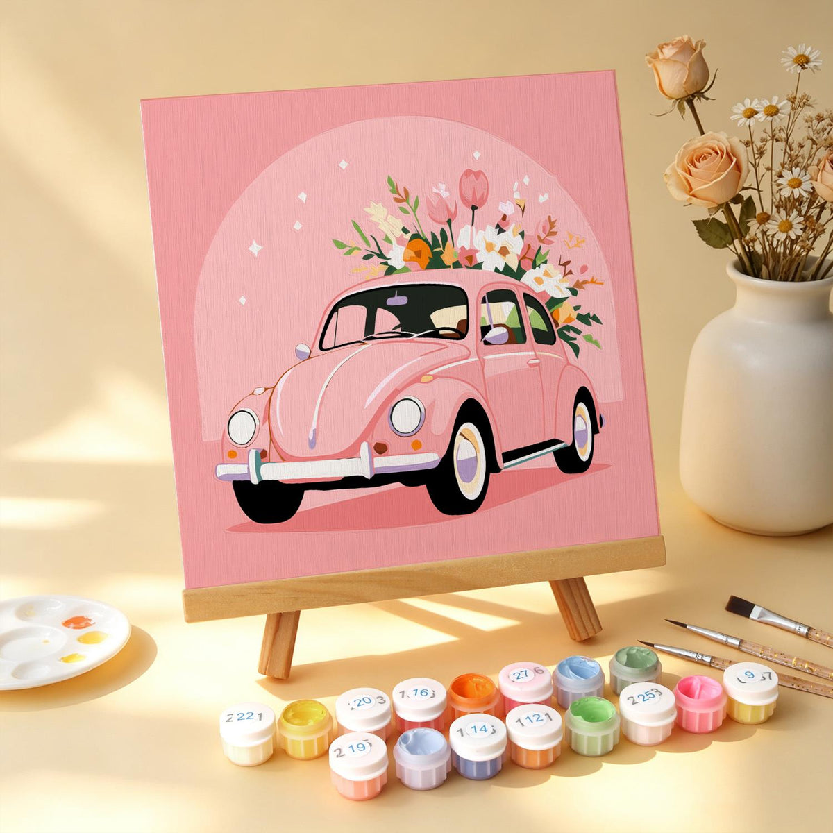 Flower-Laden Vintage Journeys mini board kit – image 14