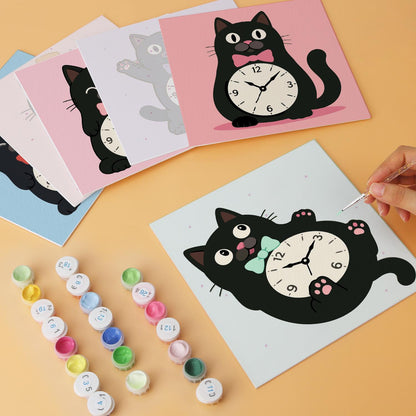Tick-Tock Cats in Bow Ties mini board kit – image 6