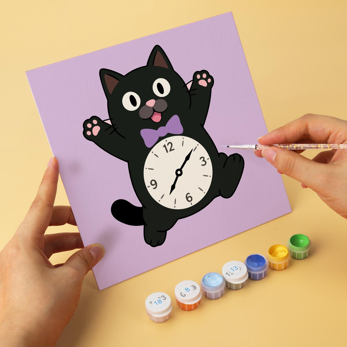 Tick-Tock Cats in Bow Ties mini board kit – image 8