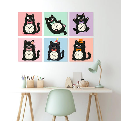 Tick-Tock Cats in Bow Ties mini board kit – image 22