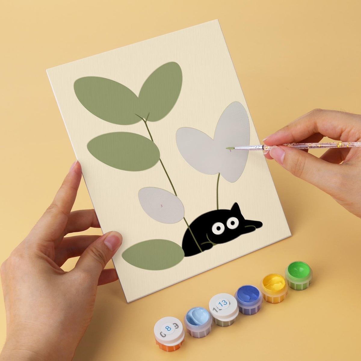 Black Cats Among Houseplants mini board kit – image 9