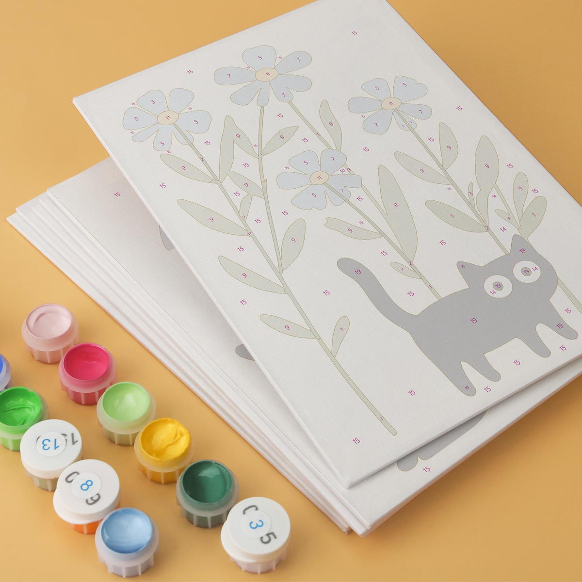 Black Cats Among Houseplants mini board kit – image 13
