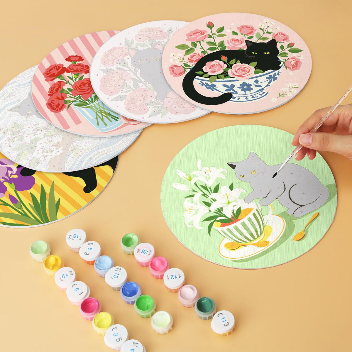 Black Cats Among the Roses mini board kit – image 7