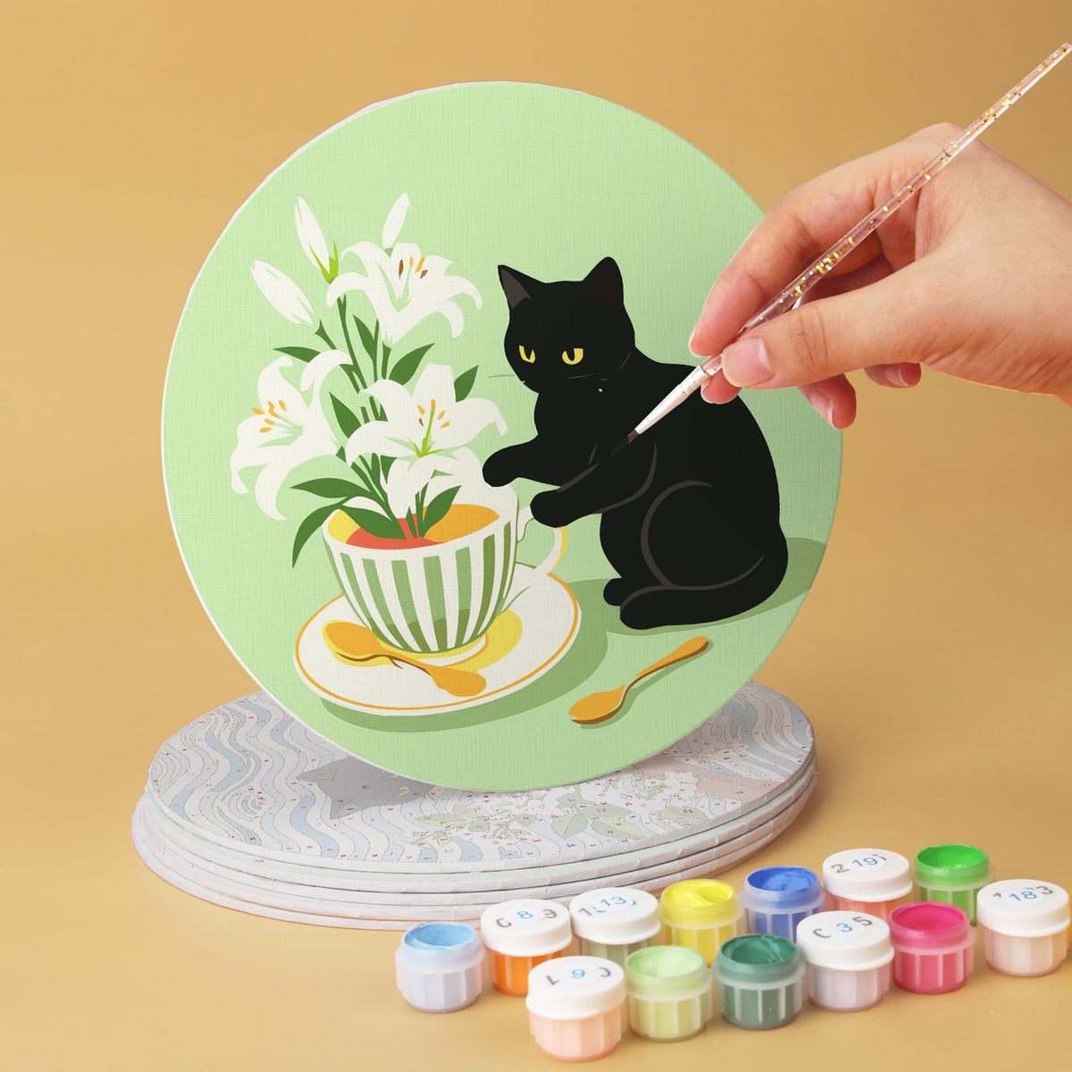 Black Cats Among the Roses mini board kit – image 12