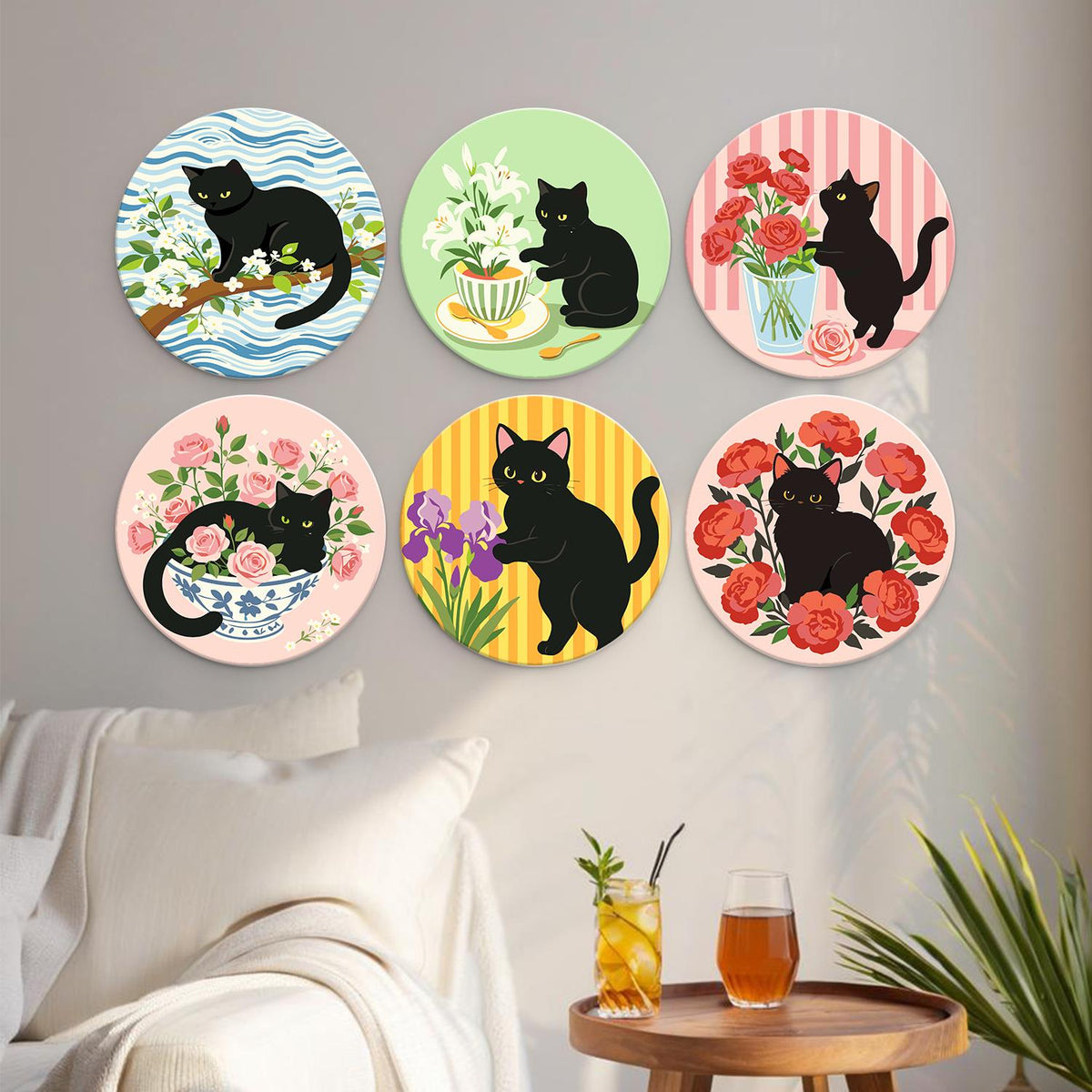 Black Cats Among the Roses mini board kit – image 22