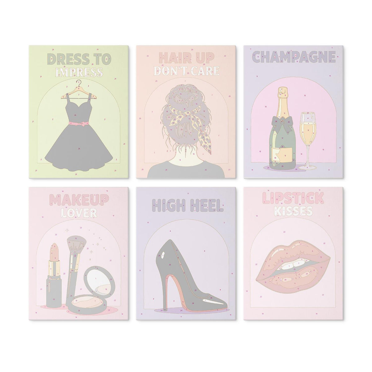 Lipstick and Champagne Glam mini board kit – image 17