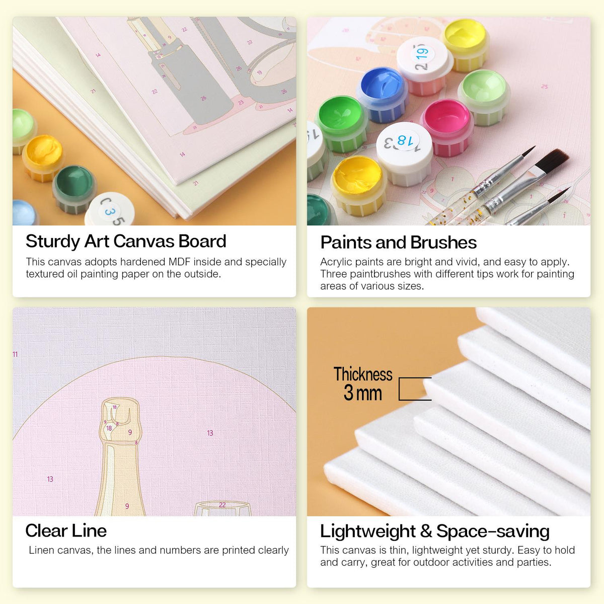 Lipstick and Champagne Glam mini board kit – image 18