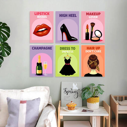 Lipstick and Champagne Glam mini board kit – image 22