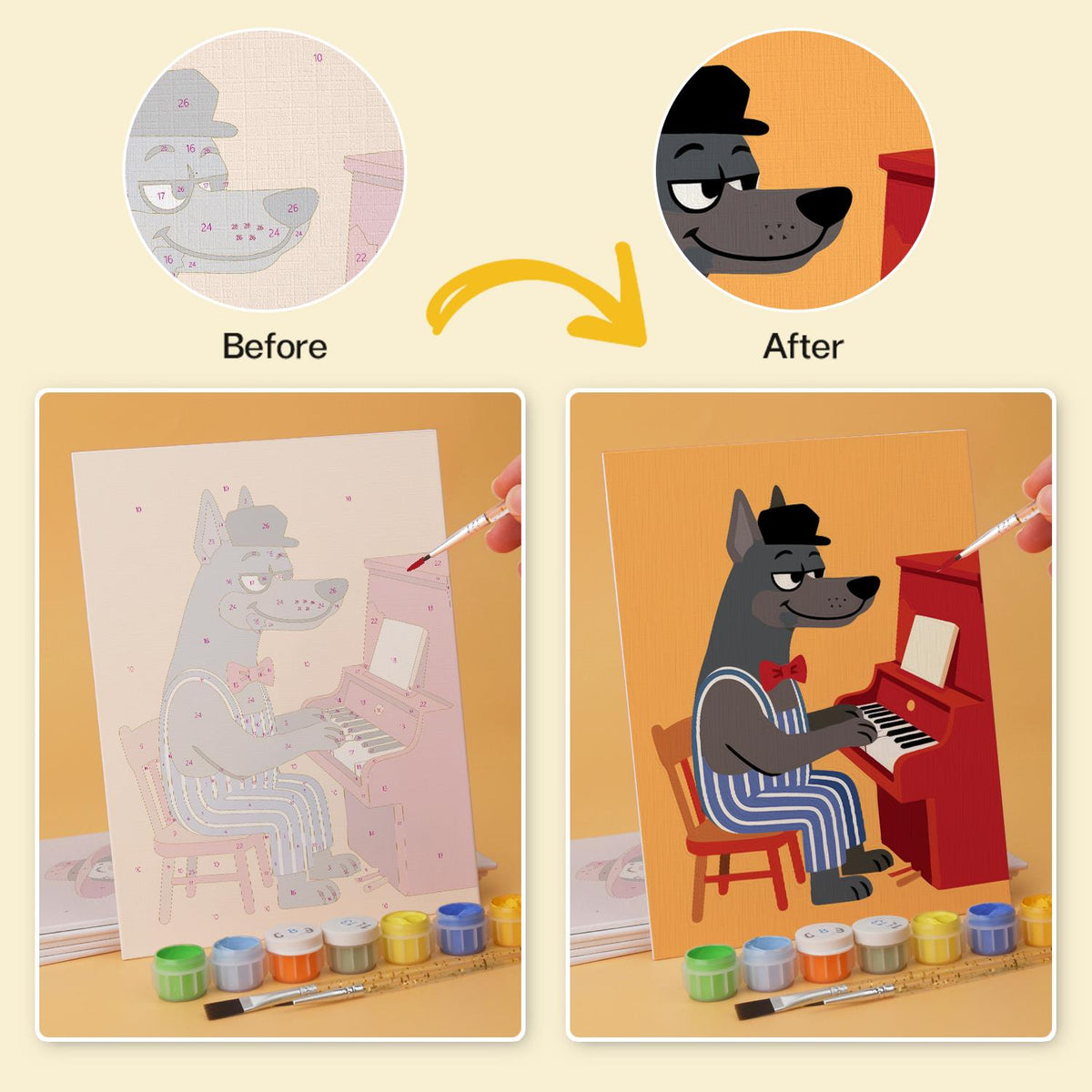 Dapper Dogs and Pizza Chef mini board kit – image 21