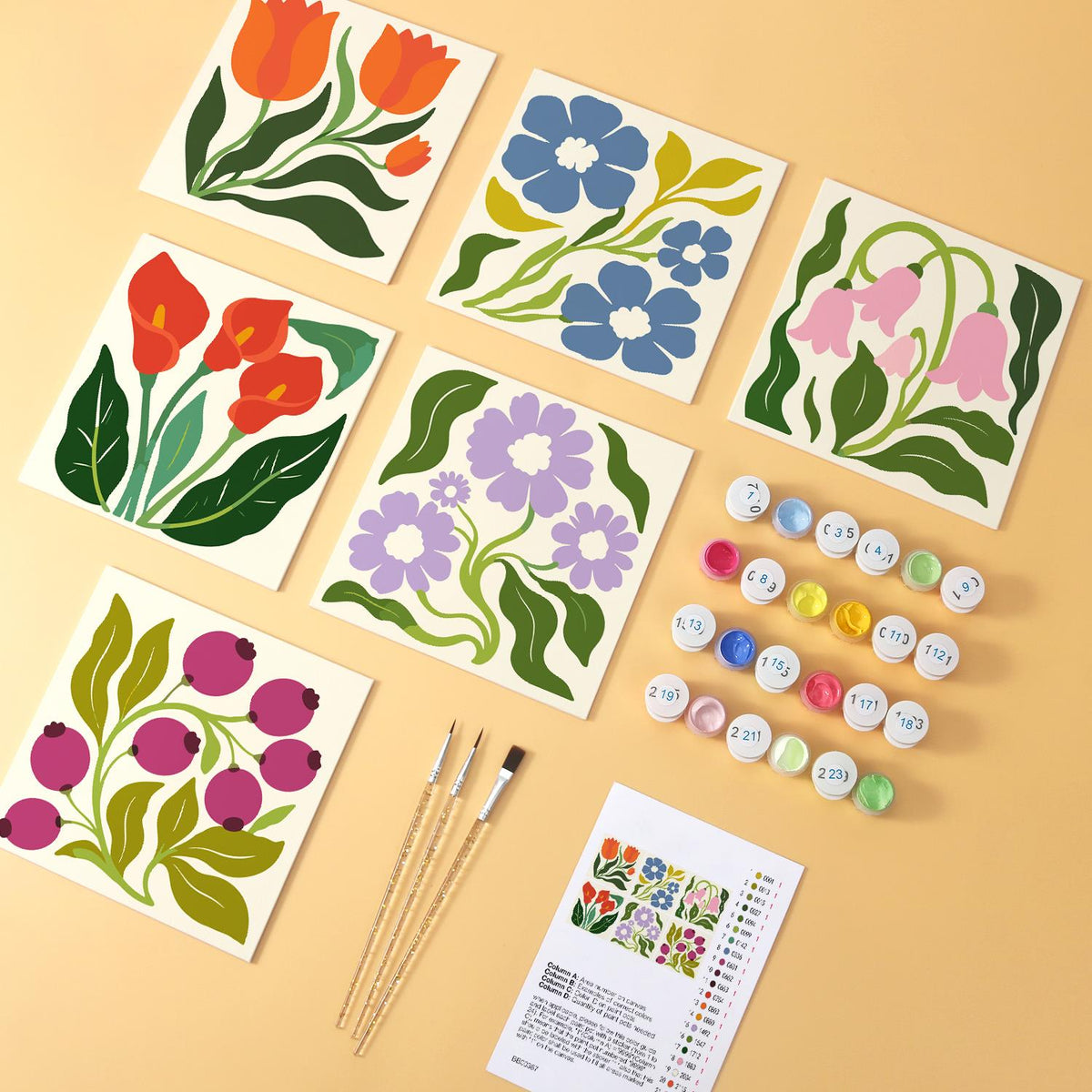 Calla Lily and Tulip Garden mini board kit – image 5