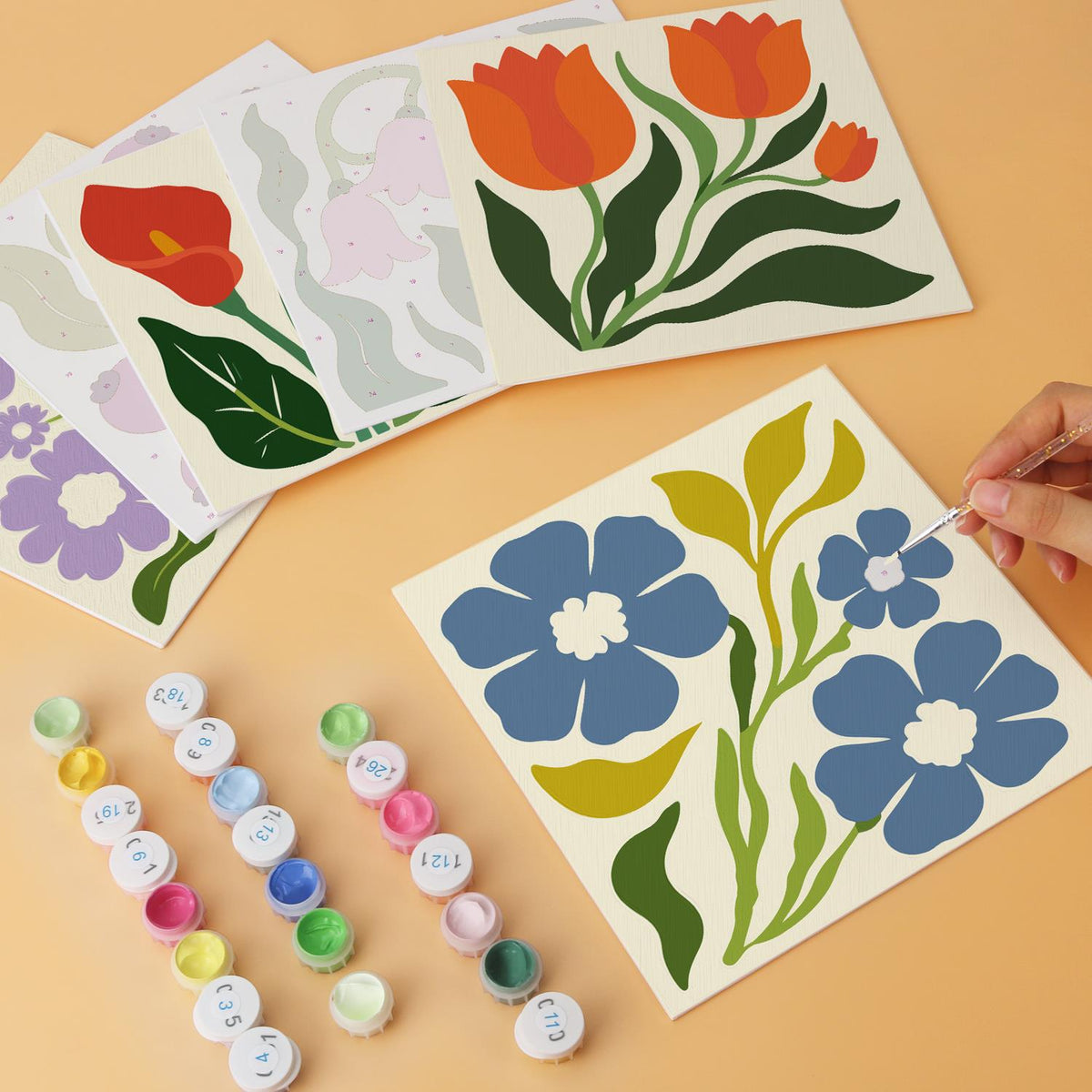 Calla Lily and Tulip Garden mini board kit – image 6