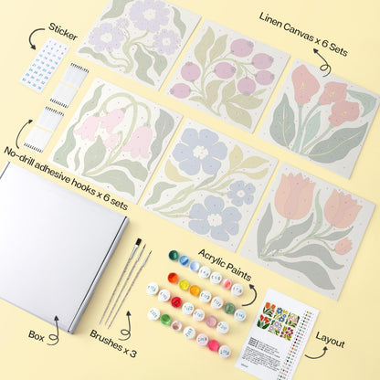Calla Lily and Tulip Garden mini board kit – image 15