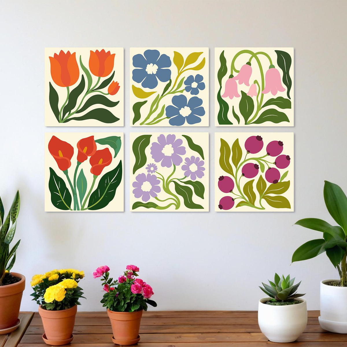 Calla Lily and Tulip Garden mini board kit – image 22