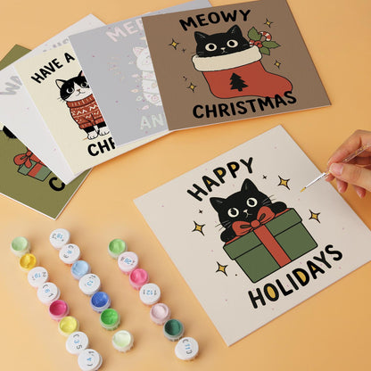 Meowy Christmas Cat Cards mini board kit – image 6