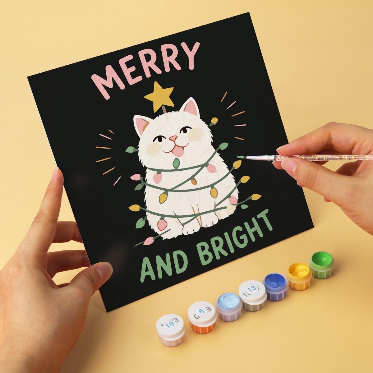Meowy Christmas Cat Cards mini board kit – image 8