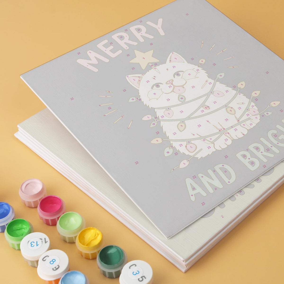 Meowy Christmas Cat Cards mini board kit – image 13