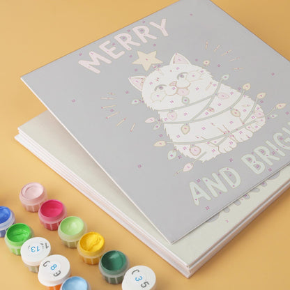 Meowy Christmas Cat Cards mini board kit – image 13