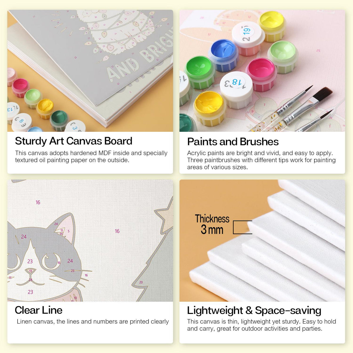 Meowy Christmas Cat Cards mini board kit – image 18