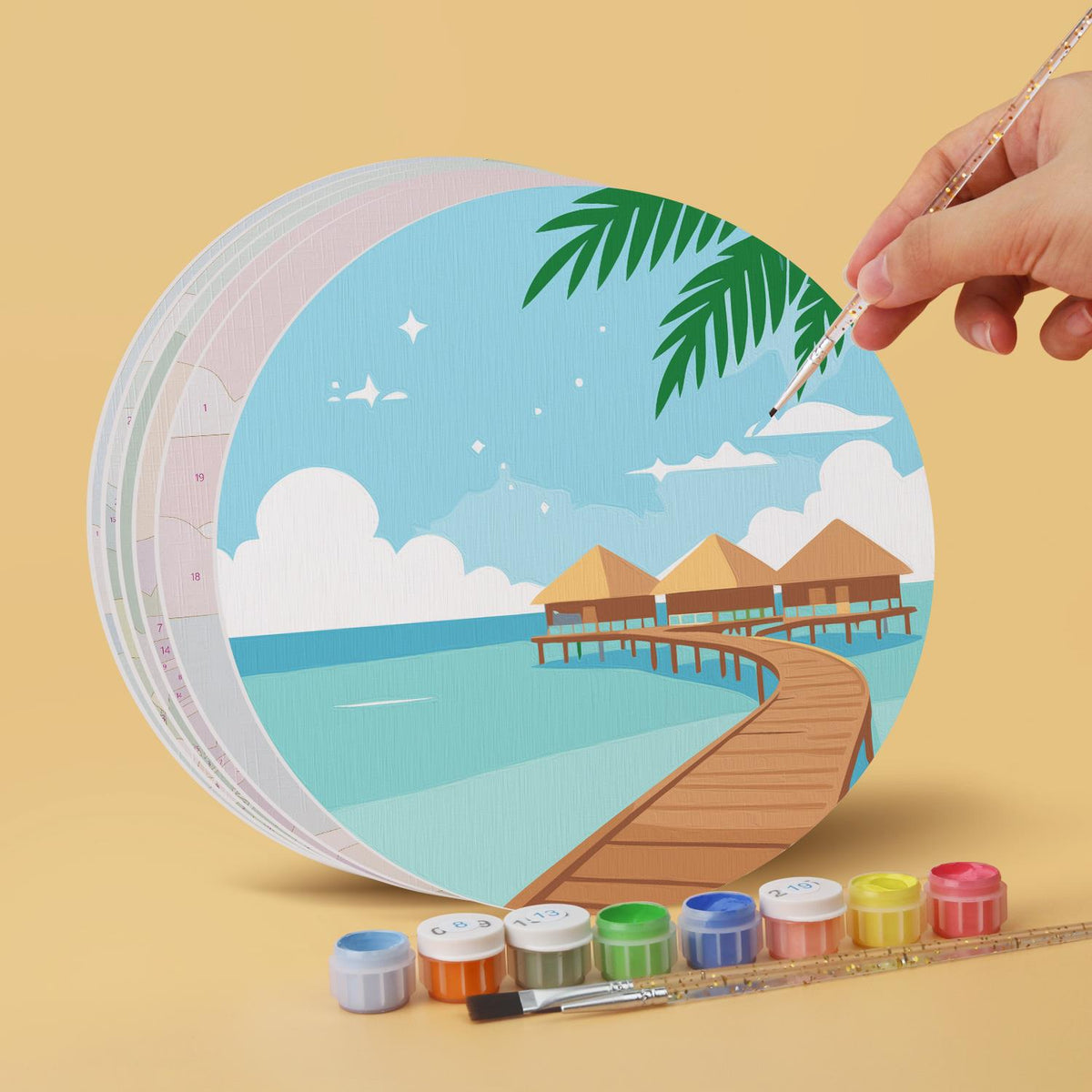 Overwater Bungalow Getaways mini board kit – image 5