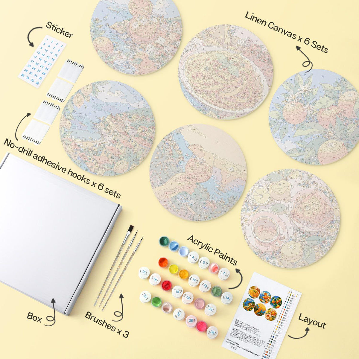 Orange Spritz Coastal Getaway mini board kit – image 15
