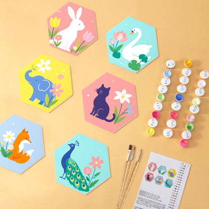 Peacock and Bunny Blossoms mini board kit – image 6