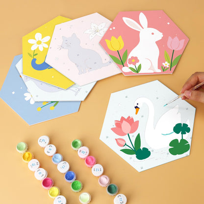 Peacock and Bunny Blossoms mini board kit – image 7