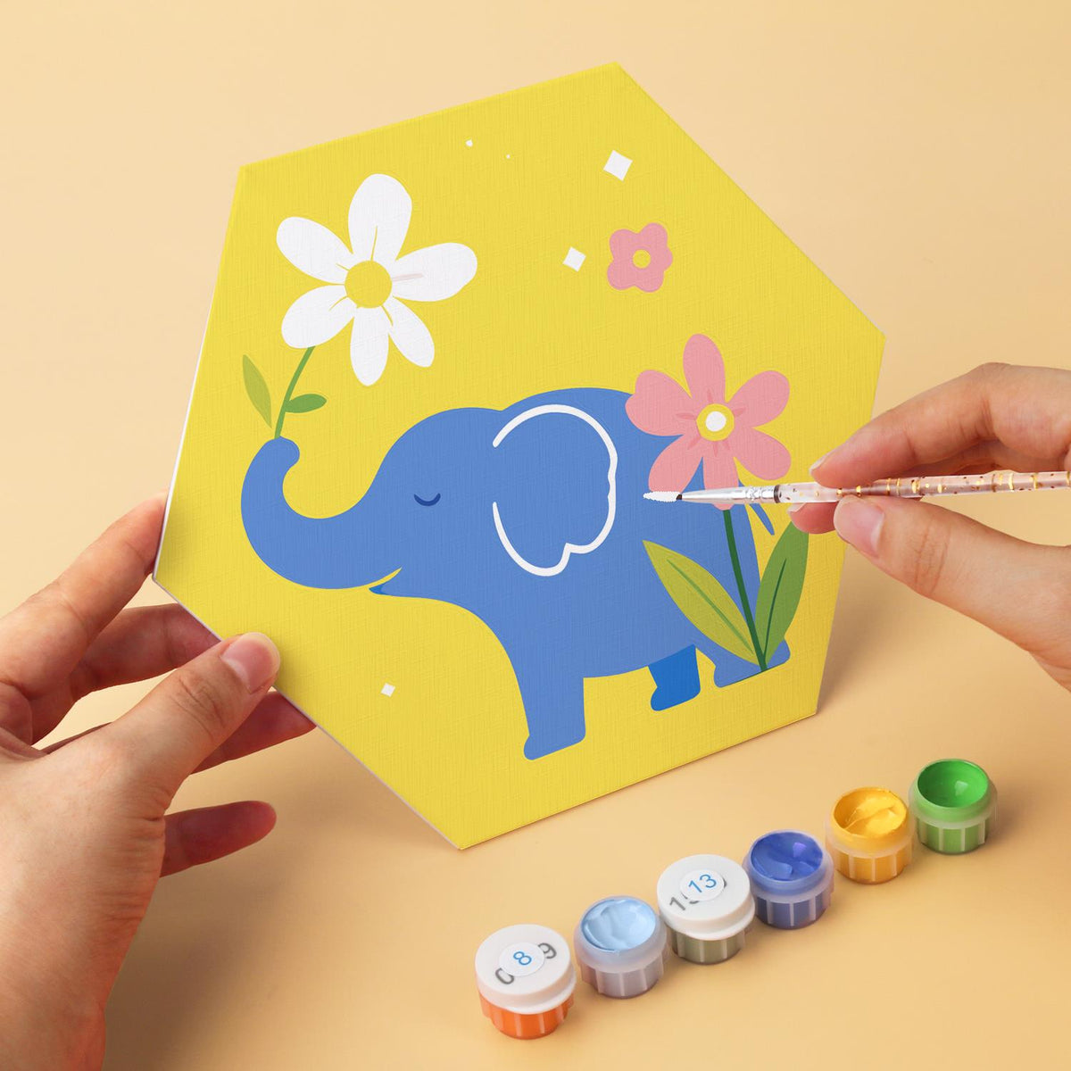 Peacock and Bunny Blossoms mini board kit – image 9