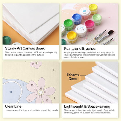 Peacock and Bunny Blossoms mini board kit – image 18