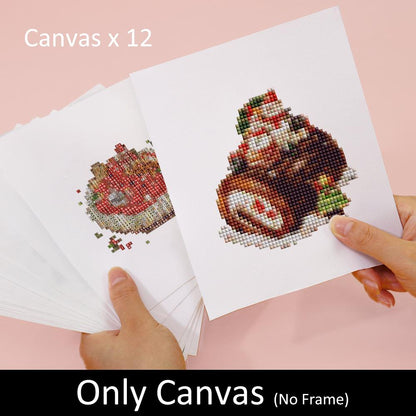 Strawberry Holiday Bakery mini diamond painting – image 7