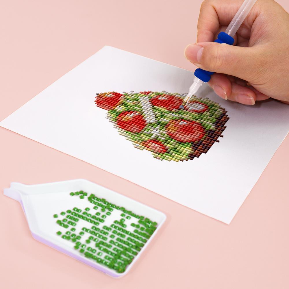 Strawberry Holiday Bakery mini diamond painting – image 8