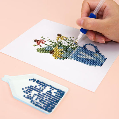 Wildflowers in Teacups mini diamond painting – image 8