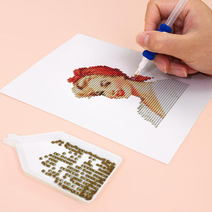 Retro Pin-Up Glamour Portraits mini diamond painting – image 8